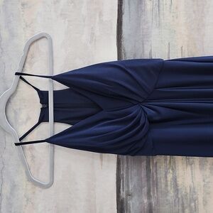 Davids Bridal Marine Blue Dress